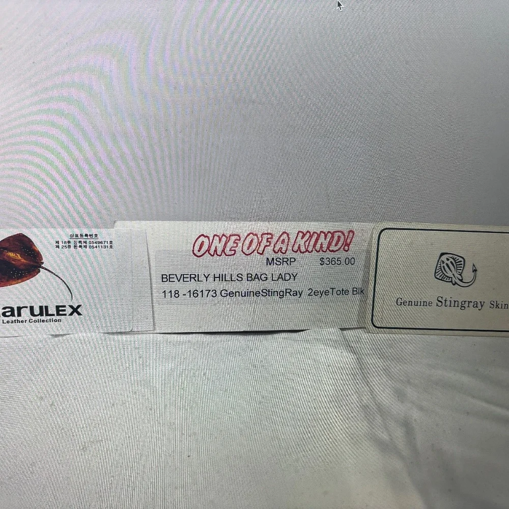 STINGRAY THAILAND -NWT$365.00 - Picture 7 of 16